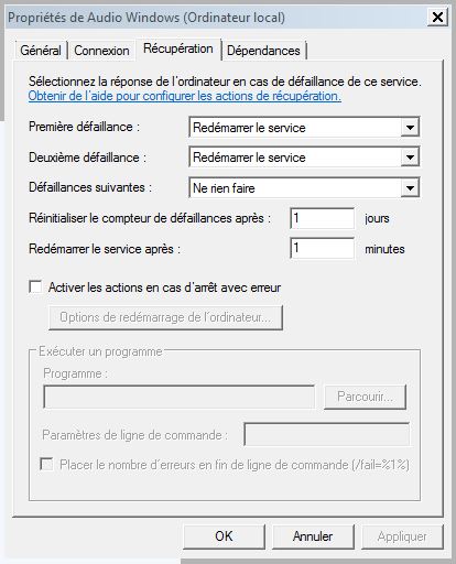 récupération